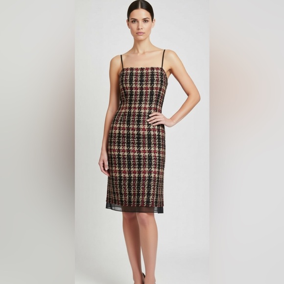 Dolce & Gabbana Women's Plaid Print Mini Dress SZ IT40 US4 Small